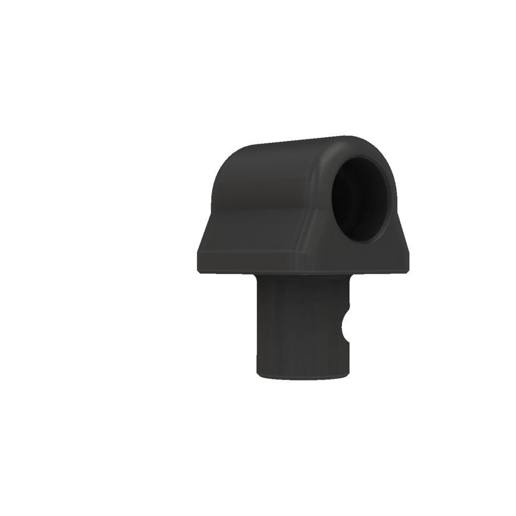 Універсальний затискач для кріплення голови, 1 свердловина без артефактів, титан, inomed Medizintechnik GmbH